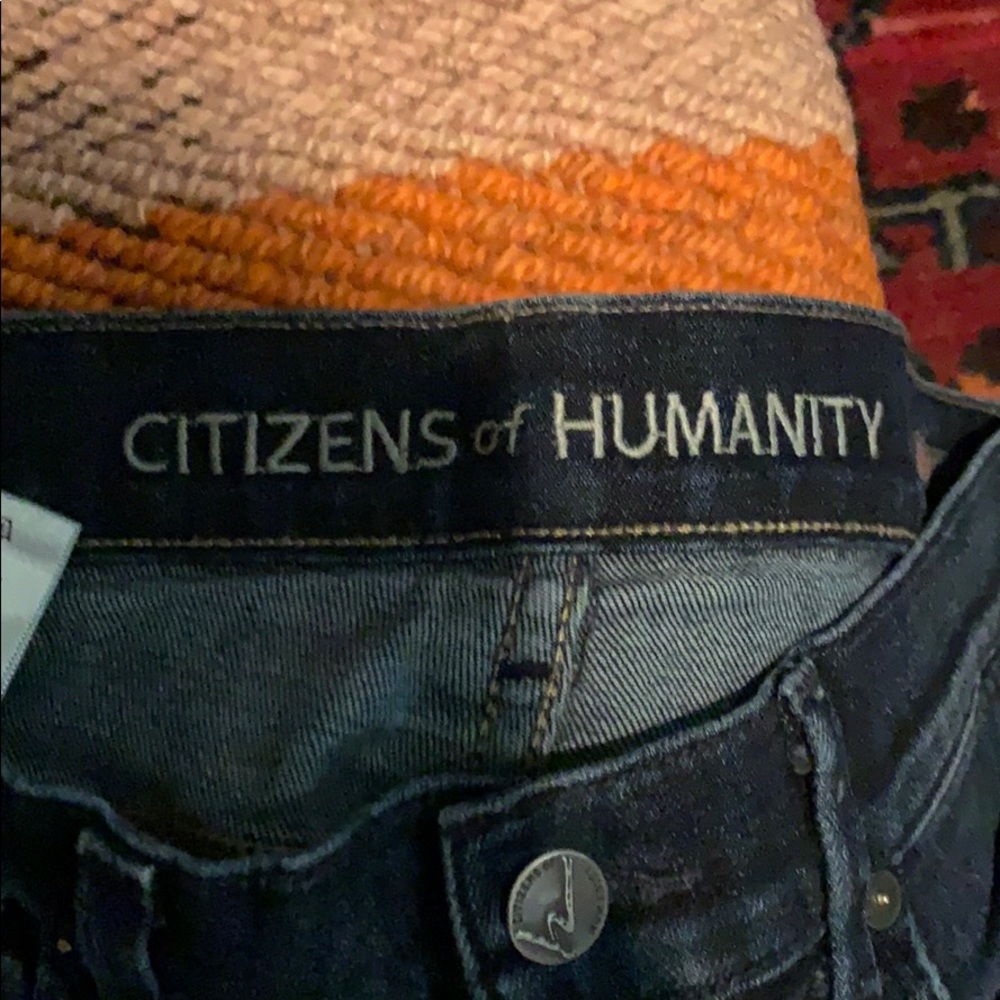 Citizens of humanity dark soft denim